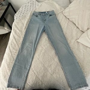 H&M light wash denim